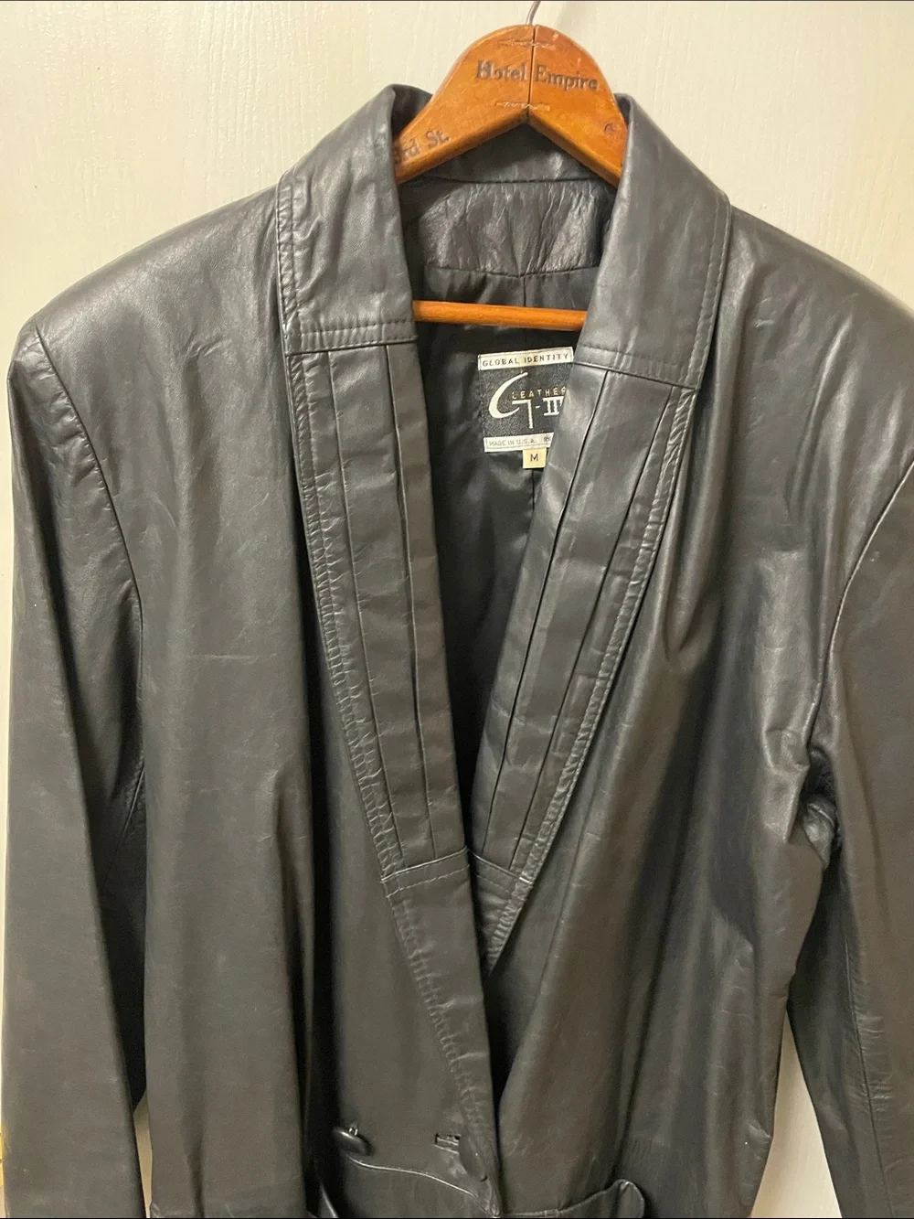 Full Length Leather Coat